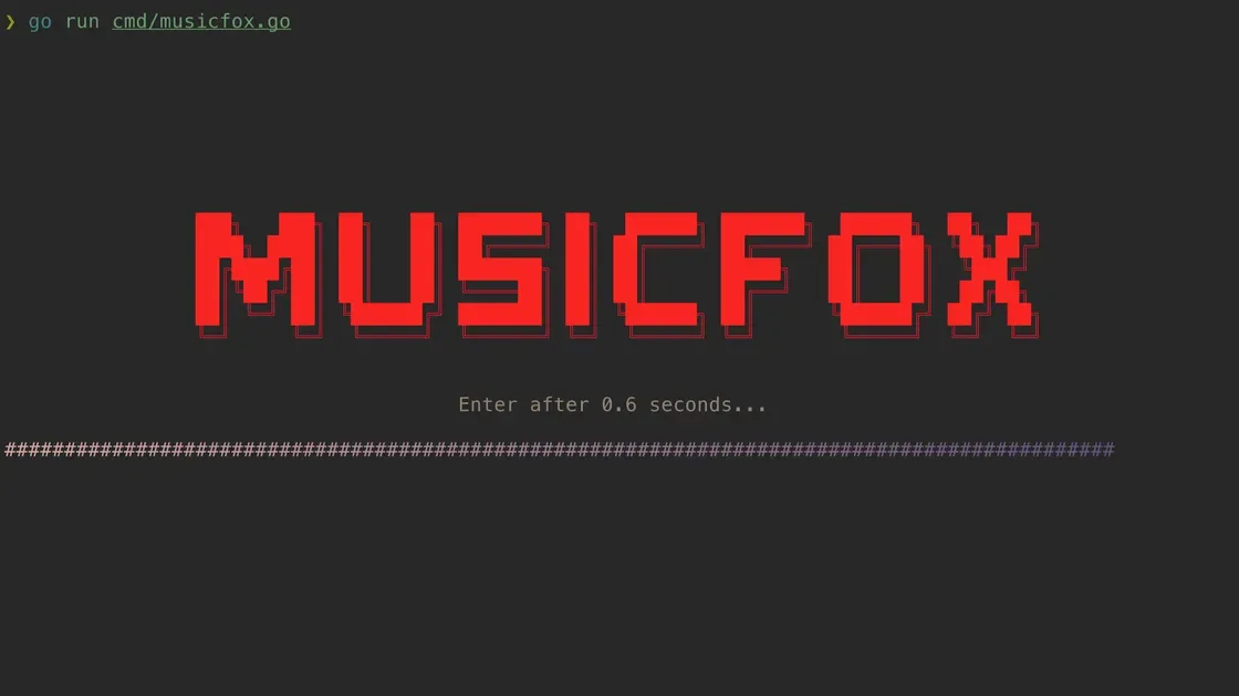 放下花里胡哨，用音乐点亮工作日常 - Musicfox（网易云音乐终端版）