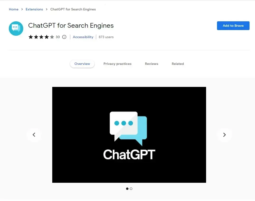 ChatGPT Chrome扩展：在搜索结果旁边获得即时智能响应