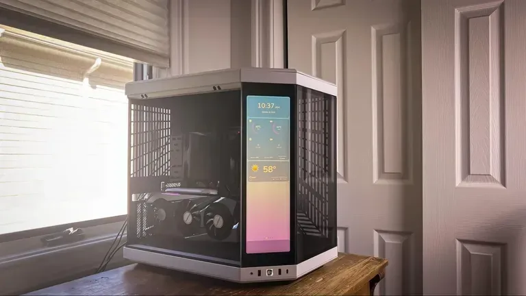Hyte Y70 Touch：独具特色的4K触摸屏PC机箱