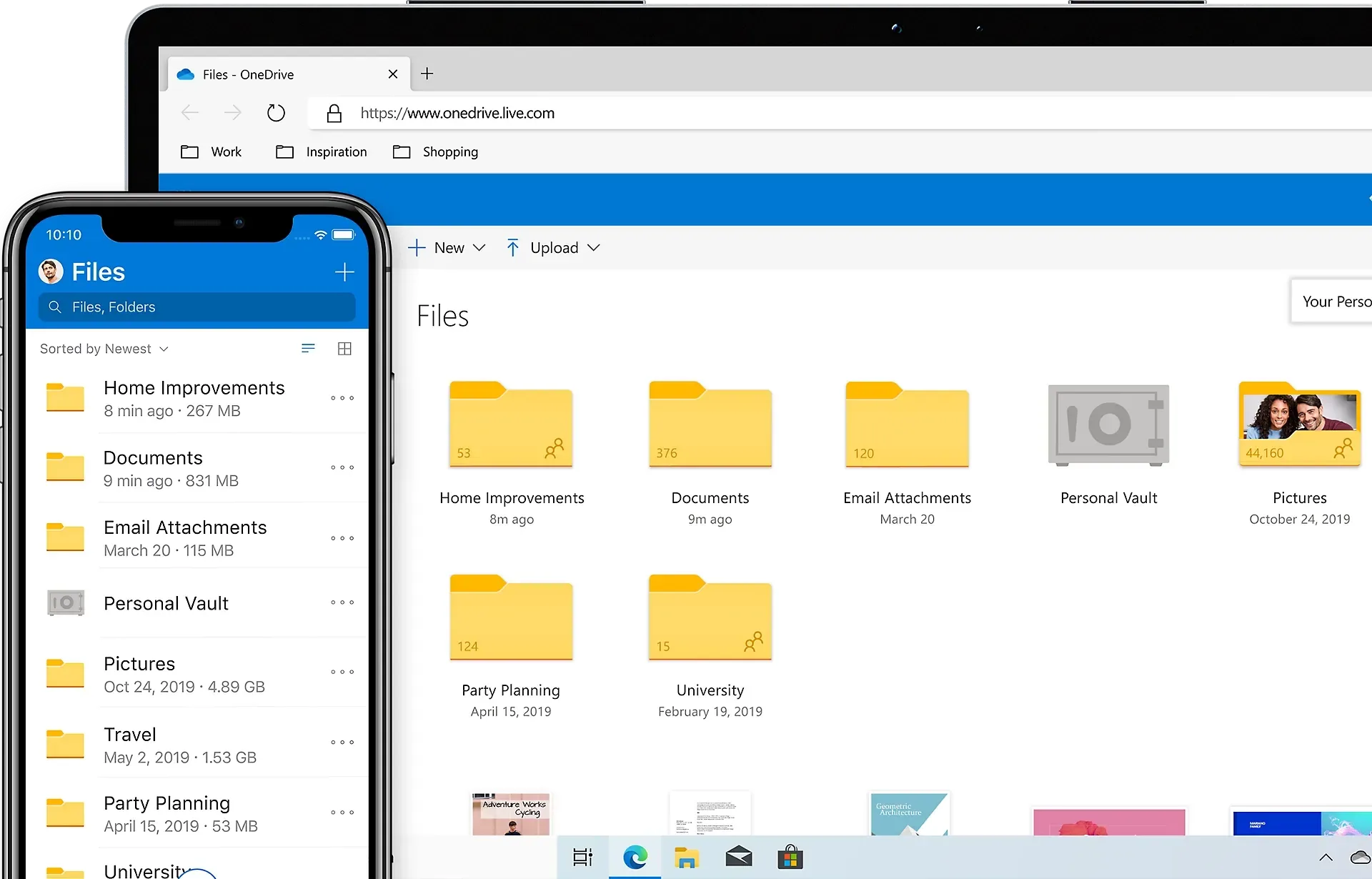 存储照片和文件的免费云存储空间 - Microsoft OneDrive