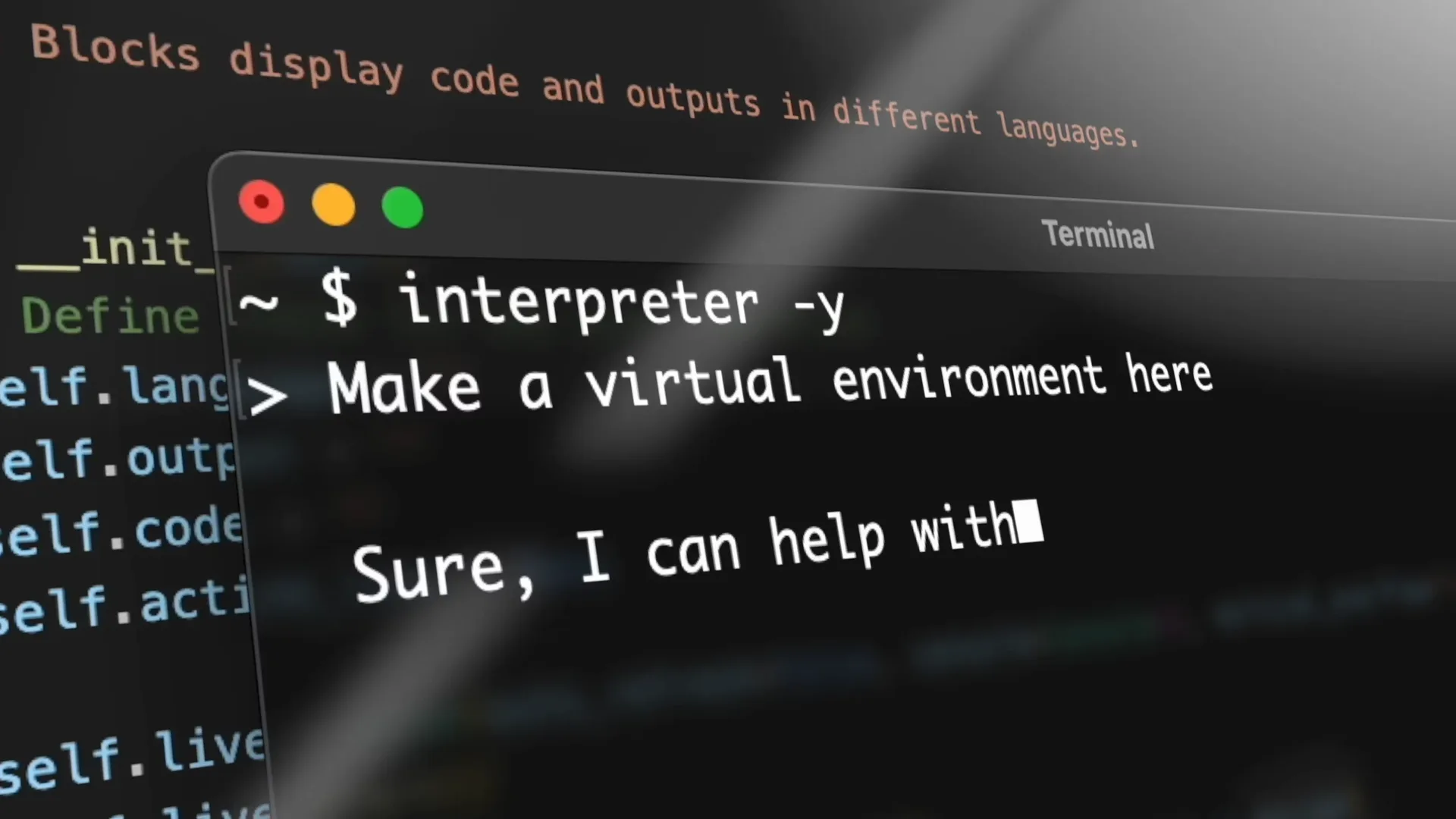让语言模型在你的计算机上运行代码 - Open Interpreter