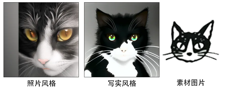 用人工智能把原来的logo升级成真实照片和写实风格的图片